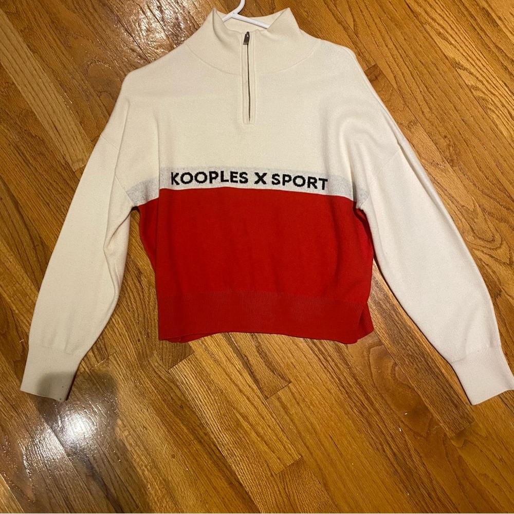 Kooples sport quarterzip
